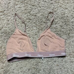 Hanes Women's Tan Bralette